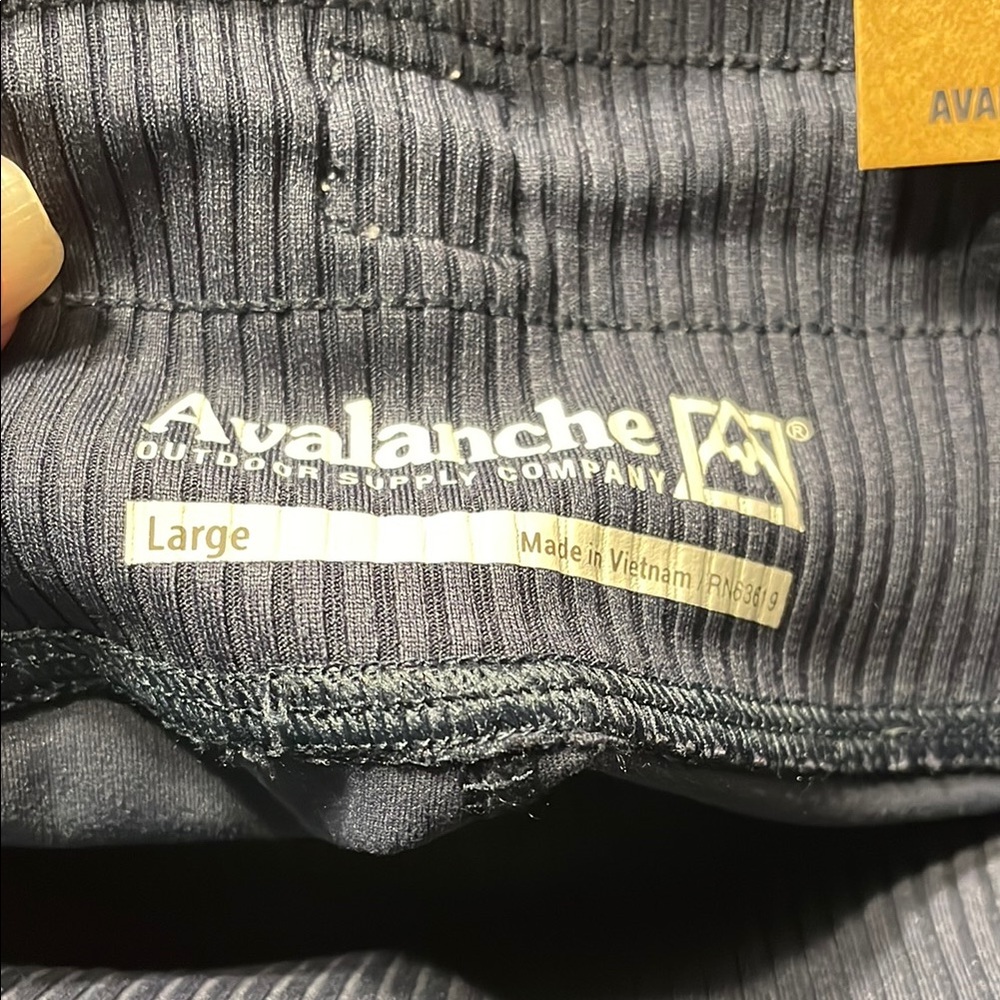 Avalanche Navy Track Pants - Picture 4 of 7
